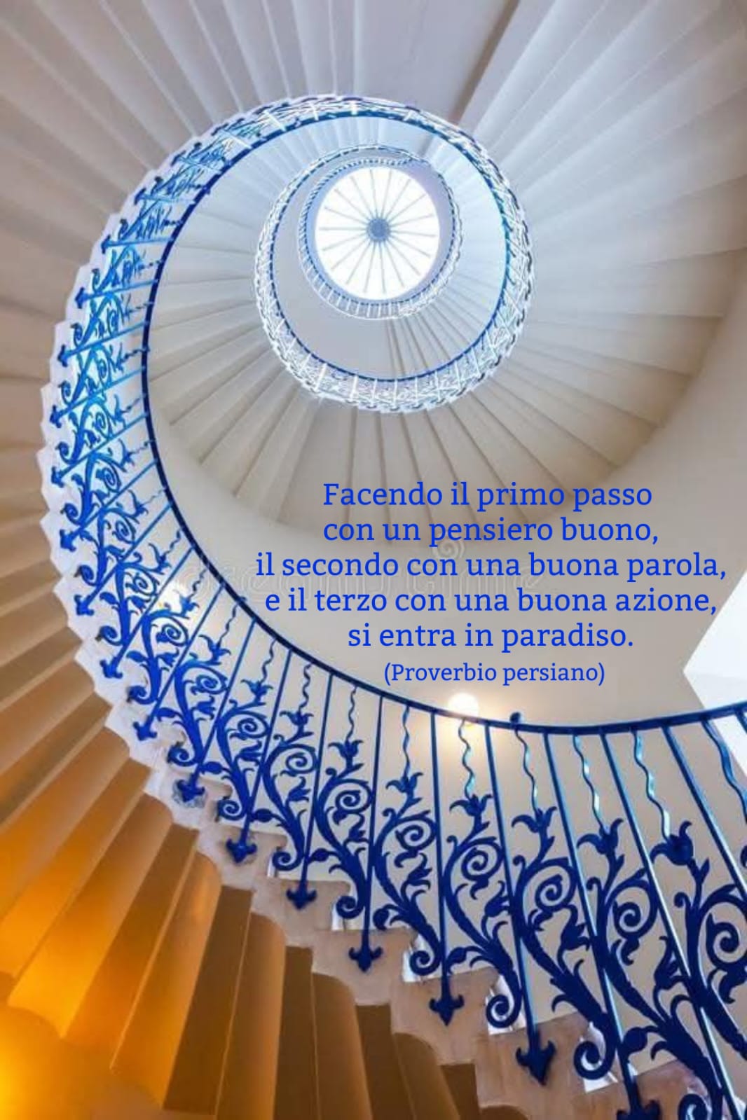 Con le piccole azioni sulla terra costruiamo la nostra eternità ...